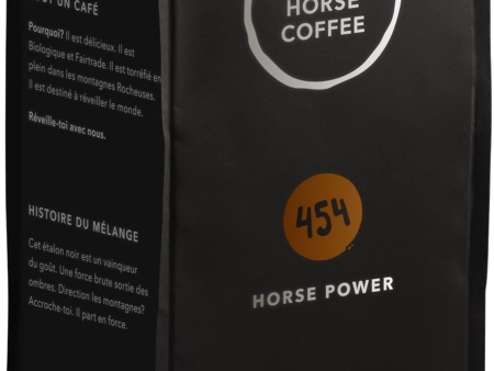 454 Horse Power Organic Dark Roast Ground Coffee Cheap