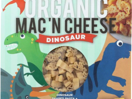 Organic Dinosaur Mac & Cheese Fashion