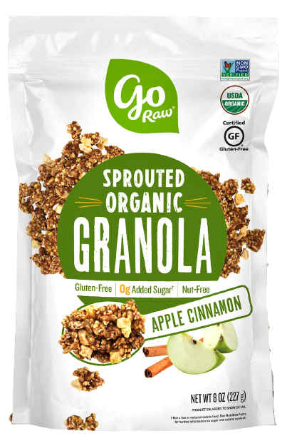 Sprouted Organic Granola - Apple Cinnamon For Sale