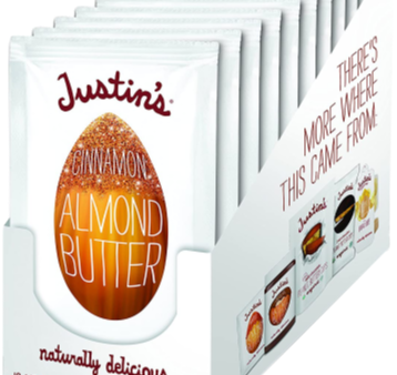 Case pack of 10 Single Serve Cinnamon Almond Butter Packets Hot on Sale