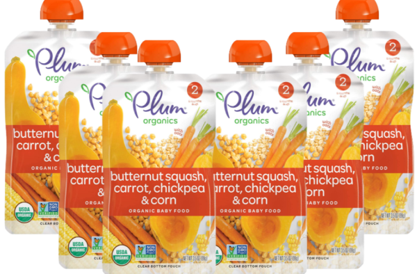 Butternut Squash Carrot Chickpea & Corn Baby Food Pouch Online Sale