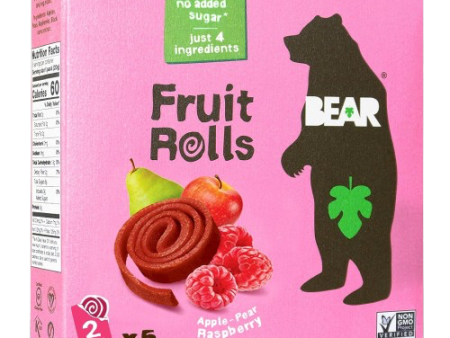 Apple Pear Raspberry Fruit Roll Multipack (5 CT) Hot on Sale