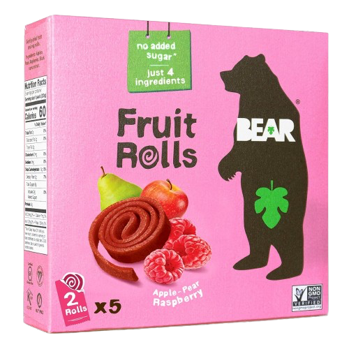 Apple Pear Raspberry Fruit Roll Multipack (5 CT) Hot on Sale