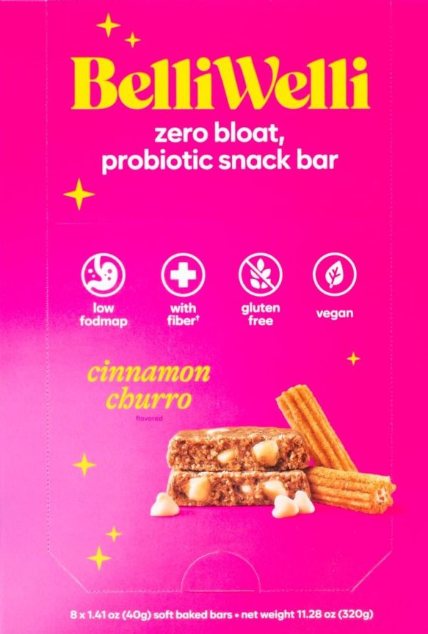 Cinnamon Churro Probiotic Snack Bar (8 CT) Online Hot Sale