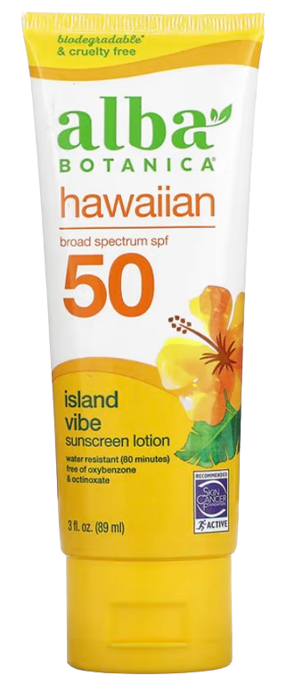 Hawaiian Sunscreen Lotion, SPF 50, Island Vibe Online Hot Sale