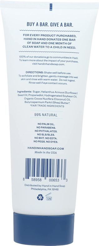 Fragrance Free Sugar Scrub Online Sale