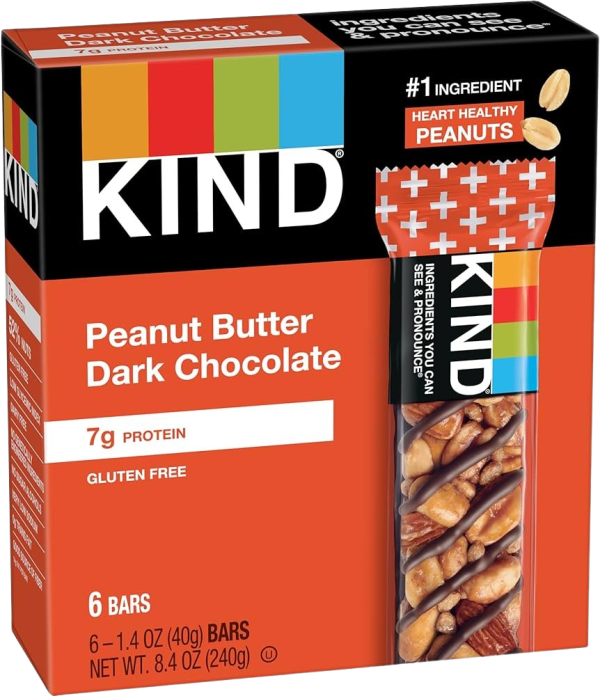 Peanut Butter Dark Chocolate Bars (6 CT) Cheap