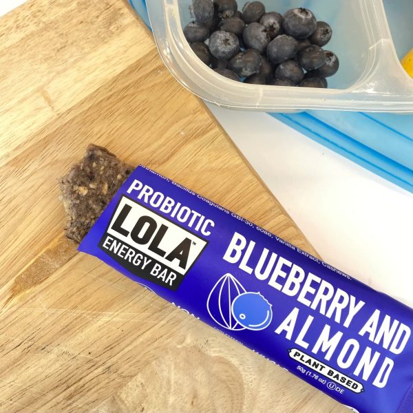 Blueberry and Almond Probiotics Energy Bar (12 CT) Fashion