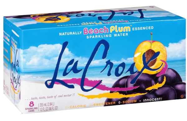 Beach Plum Water Sparkling (8 Pack) Discount