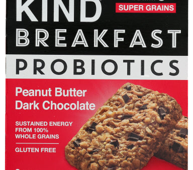 Case pack of 8 Peanut Butter Dark Chocolate Breakfast Bars For Sale