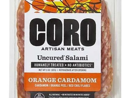 Uncured Orange Cardamom Salami on Sale