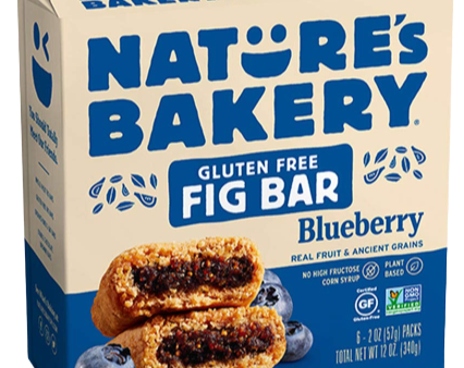 Blueberry Gluten Free Fig Bars (6 CT) on Sale