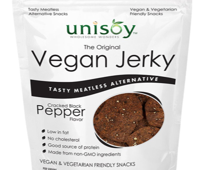 Black Pepper Vegan Jerky Supply