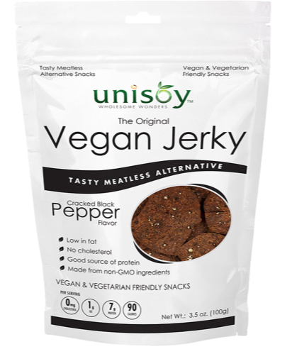 Black Pepper Vegan Jerky Supply