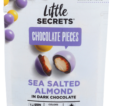 Candy Dark Chocolate Sea Salt Almond Fashion