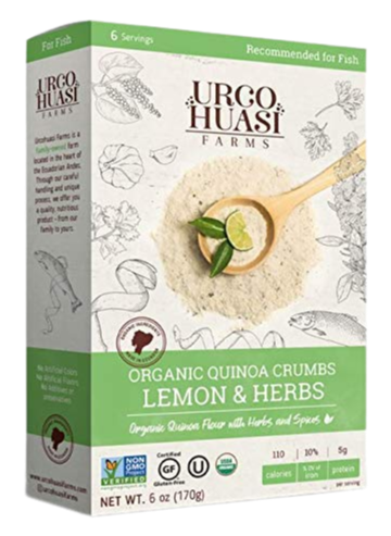 Lemon Herb Quinoa Crumbs Online now