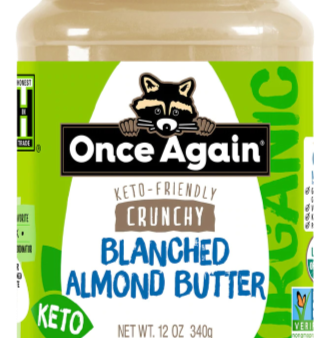 Crunchy Blanched Almond Butter Fashion