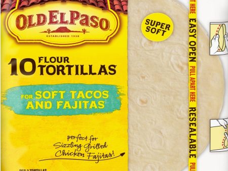 Soft Flour Tortillas (10 CT) Discount