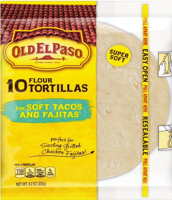 Soft Flour Tortillas (10 CT) Discount