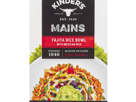 Fajita Rice Bowl With Mexican Rice Mains on Sale