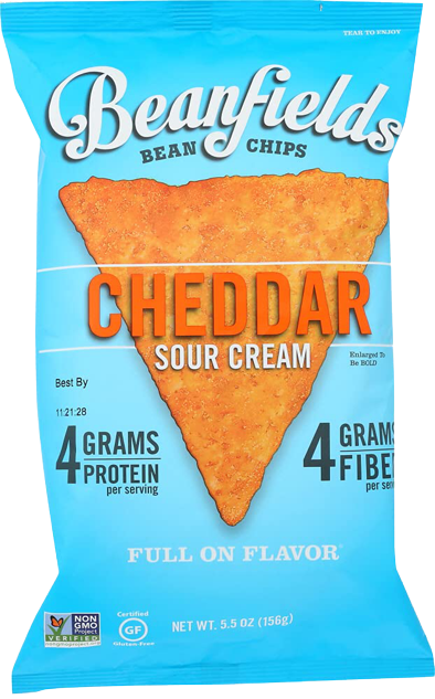 Cheddar Sour Cream Bean Chips on Sale