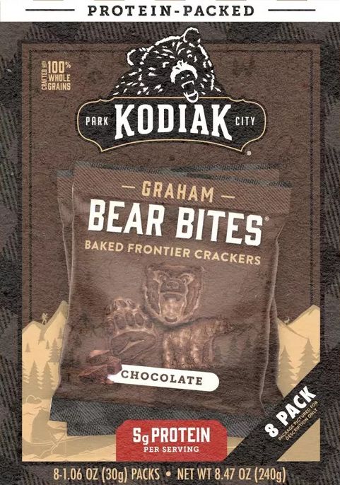 Bear Bites Chocolate Graham Crackers (8 CT) Hot on Sale