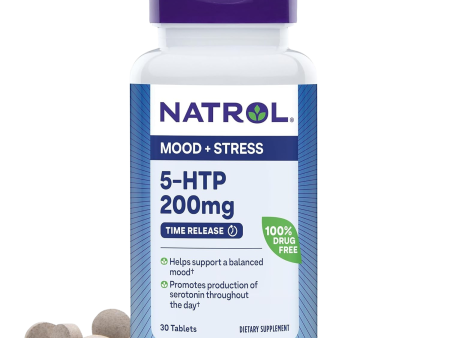 5-HTP Mood & Stress Time Release (30 Tablets) Online Hot Sale