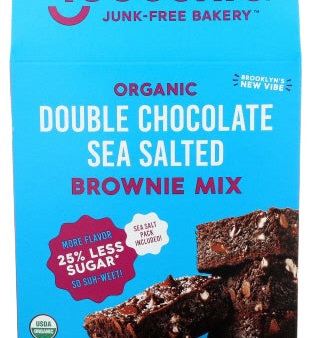 Organic Double Chocolate Sea Salted Brownie Mix Online