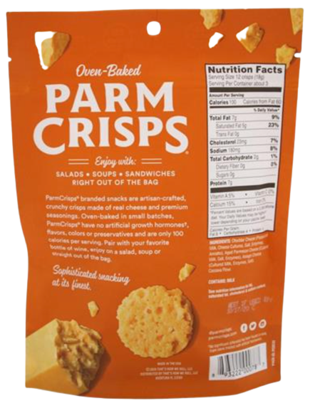 Cheddar Parmesan Crisps on Sale