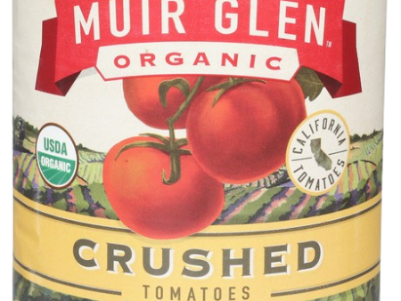 Organic Crushed Tomatoes with Basil (Large Size) For Sale