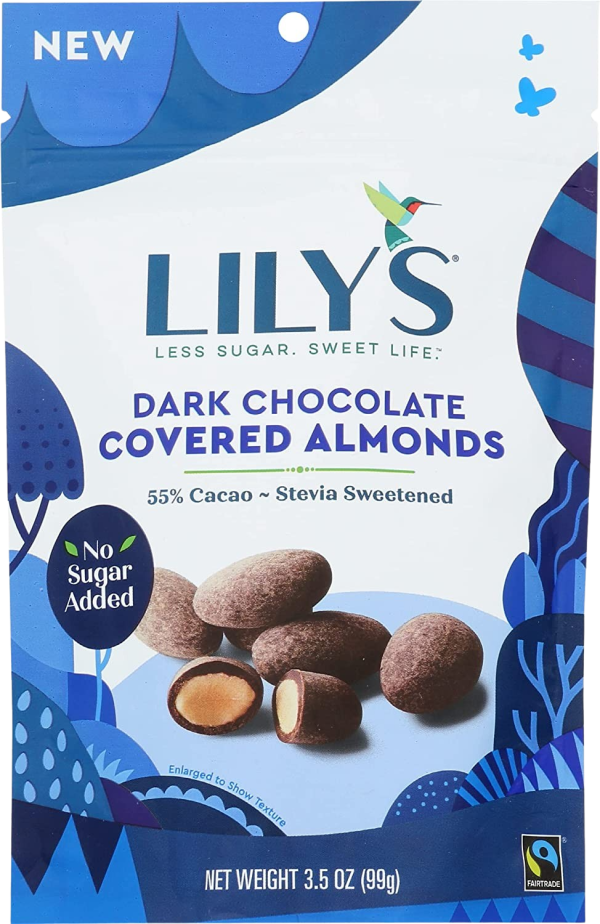 Dark Chocolate Almonds Fashion