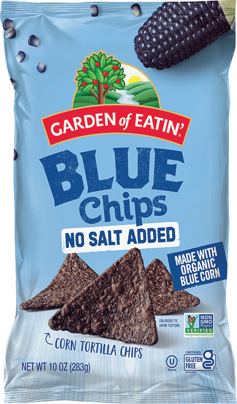 Blue Corn Tortilla Chips No Salt Cheap