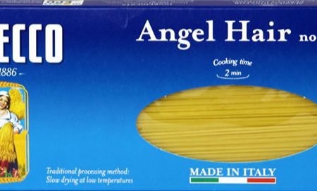 Angel Hair No. 9 Pasta For Cheap