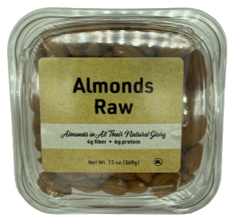 Almonds Raw Tub Supply