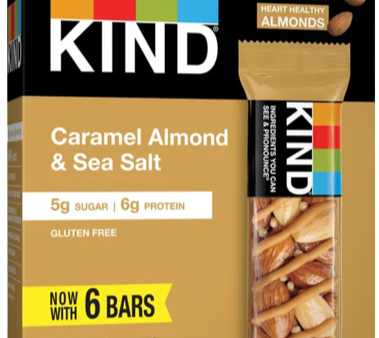 Caramel Almond & Sea Salt Kind Bar (6 Pack) For Cheap