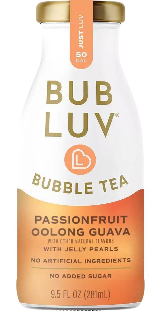 Bubble Tea Passionfruit Oolong Guava with Jelly Pearls For Sale