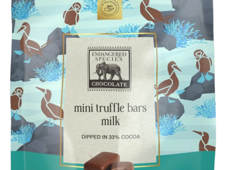 Mini Truffle Bars Milk Dipped in 33% Cocoa Fashion