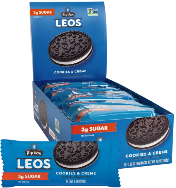 Leos Cookies & Creme (10 Pack) Online now