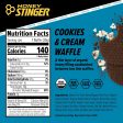 Cookies and Cream Energy Waffle (12 Pack) Fashion