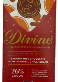 Organic Gingerbread Milk Chocolate Bar Discount