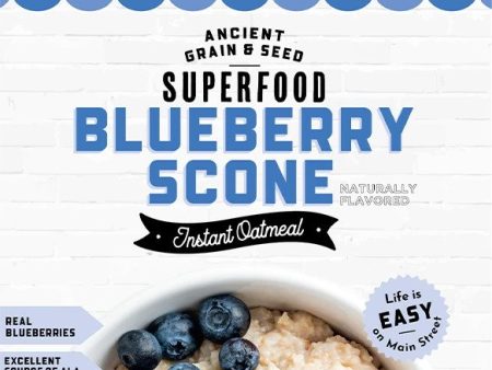 Blueberry Scone Instant Oatmeal Fashion