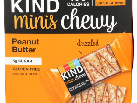 Chewy Peanut Butter Mini Bars 10Ct Hot on Sale