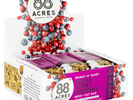 Case Pack of 9 Triple Berry Seed Bar For Discount