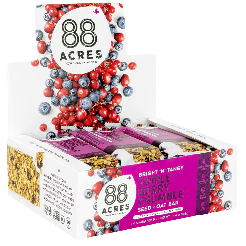 Case Pack of 9 Triple Berry Seed Bar For Discount