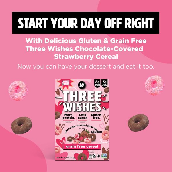 Chocolate Strawberry Protein Cereal Hot on Sale