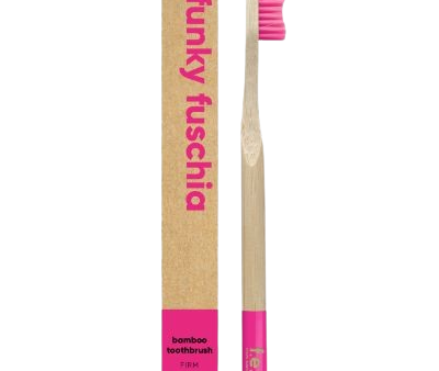 Fuschia Firm Bamboo Toothbrush Online Hot Sale