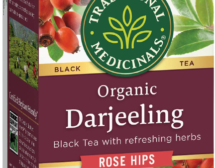 Black Tea Darjeeling Rose Hips 16 Ct Online now