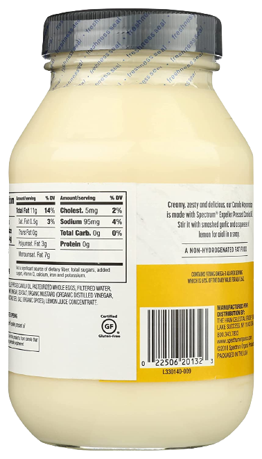 Canola Mayonnaise Online Sale