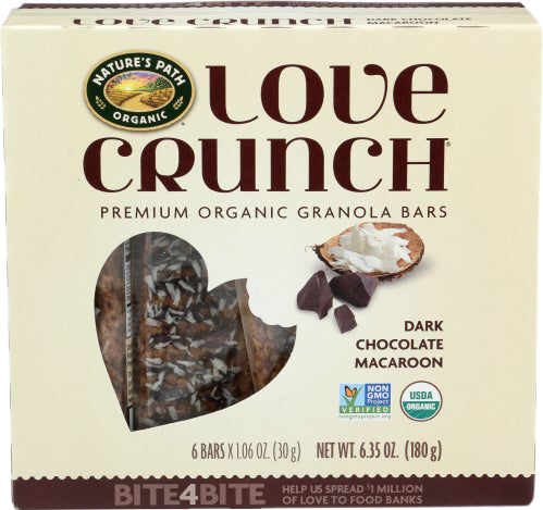 Love Crunch Chocolate Macaroon Bars 6 Ct For Discount