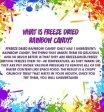 Freeze Dried Colorful Rainbow Candy For Sale